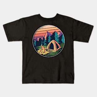 Outdoor Camping Kids T-Shirt